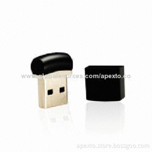 Mini USB Flash Drive with Small Size, Anti-shock and Moisture-resistant, OEM, ODM Orders Welcomed